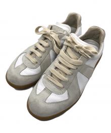 Maison Margiela（メゾンマルジェラ）の古着「ジャーマントレーナースニーカー」｜ホワイト