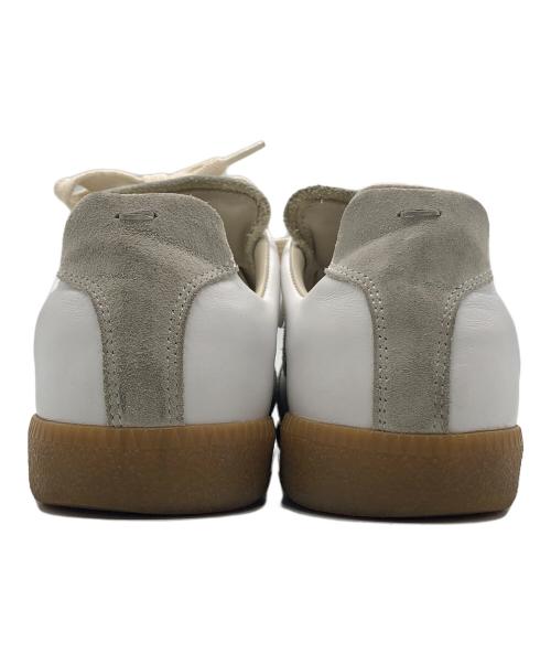Maison Margiela（メゾンマルジェラ）Maison Margiela (メゾンマルジェラ) ジャーマントレーナースニーカー ホワイト サイズ:36の古着・服飾アイテム