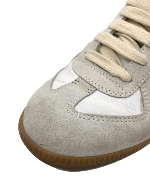 Maison Margiela（メゾンマルジェラ）Maison Margiela (メゾンマルジェラ) ジャーマントレーナースニーカー ホワイト サイズ:36の古着・服飾アイテム