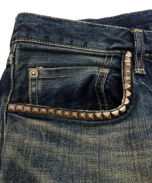 Hysteric Glamour（ヒステリックグラマー）Hysteric Glamour (ヒステリックグラマー) RCR加工 50’S XXデニムストレートパンツ ブルー サイズ:W32の古着・服飾アイテム