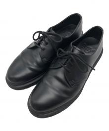 Dr.Martens（ドクターマーチン）の古着「モノ 3ホールシューズ」｜ブラック
