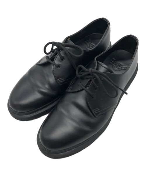 Dr.Martens（ドクターマーチン）Dr.Martens (ドクターマーチン) モノ 3ホールシューズ ブラック サイズ:UK8の古着・服飾アイテム