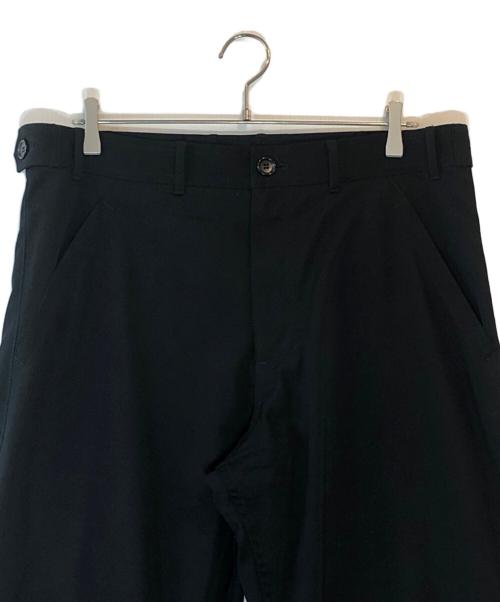 COMME des GARCONS HOMME DEUX（コムデギャルソン オム ドゥ）COMME des GARCONS HOMME DEUX (コムデギャルソン オム ドゥ) テーパード ワークパンツ ブラック サイズ:Lの古着・服飾アイテム