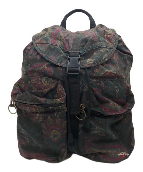 Barbour（バブアー）Barbour (バブアー) Noah (ノア) ペイズリーバックパック ブラックの古着・服飾アイテム