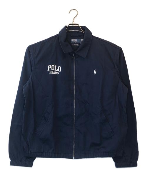 BEAMS（ビームス）BEAMS (ビームス) POLO RALPH LAUREN (ポロ・ラルフローレン) スイングトップ ネイビー サイズ:XLの古着・服飾アイテム
