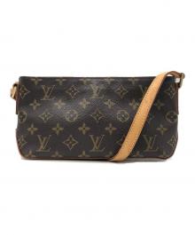 LOUIS VUITTON（ルイ ヴィトン）の古着「ショルダーポーチ」｜ブラウン