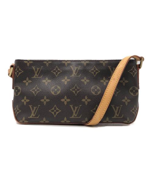 LOUIS VUITTON（ルイ ヴィトン）LOUIS VUITTON (ルイ ヴィトン) ショルダーポーチ ブラウンの古着・服飾アイテム