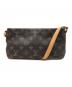 LOUIS VUITTON（ルイ ヴィトン）の古着「ショルダーポーチ」｜ブラウン