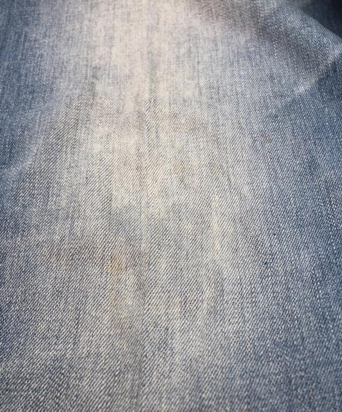 Hysteric Glamour（ヒステリックグラマー）Hysteric Glamour (ヒステリックグラマー) CH加工 バギーパンツ ブルー サイズ:32の古着・服飾アイテム