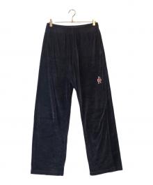 Hysteric Glamour（ヒステリックグラマー）の古着「VIXEN GIRLワッペン トラックパンツ」｜ネイビー