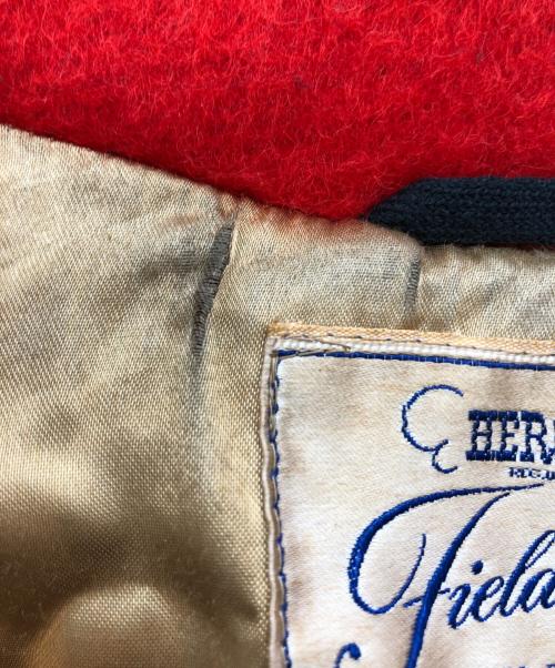 HERCULES（ヘラクレス）HERCULES (ヘラクレス) ウールコート レッド サイズ:４２の古着・服飾アイテム