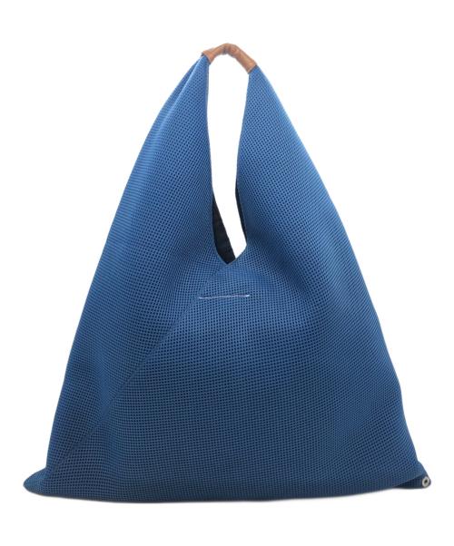 MM6 Maison Margiela（エムエムシックスメゾンマルジェラ）MM6 Maison Margiela (エムエムシックスメゾンマルジェラ) ジャパニーズメッシュトートバッグ ブルーの古着・服飾アイテム
