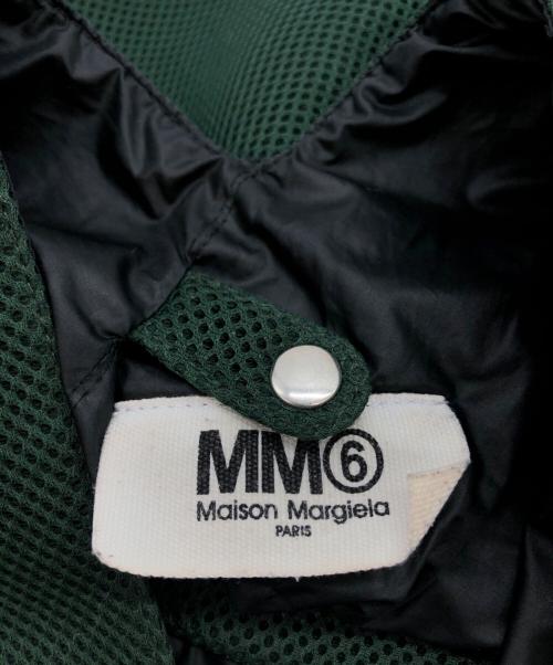 MM6 Maison Margiela（エムエムシックスメゾンマルジェラ）MM6 Maison Margiela (エムエムシックスメゾンマルジェラ) ジャパニーズメッシュトートバッグ グリーンの古着・服飾アイテム