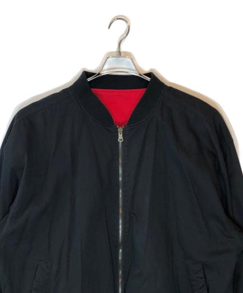 NO BRAND（ノーブランド）NO BRAND (ノーブランド) リバーシブルジャケット   レッド×ブラック サイズ:XXLの古着・服飾アイテム