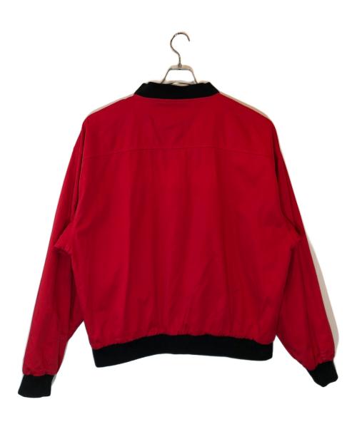 NO BRAND（ノーブランド）NO BRAND (ノーブランド) リバーシブルジャケット   レッド×ブラック サイズ:XXLの古着・服飾アイテム
