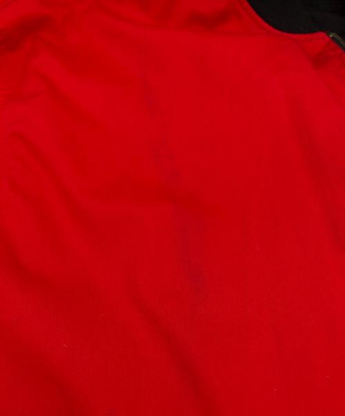 NO BRAND（ノーブランド）NO BRAND (ノーブランド) リバーシブルジャケット   レッド×ブラック サイズ:XXLの古着・服飾アイテム