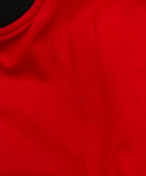 NO BRAND（ノーブランド）NO BRAND (ノーブランド) リバーシブルジャケット   レッド×ブラック サイズ:XXLの古着・服飾アイテム