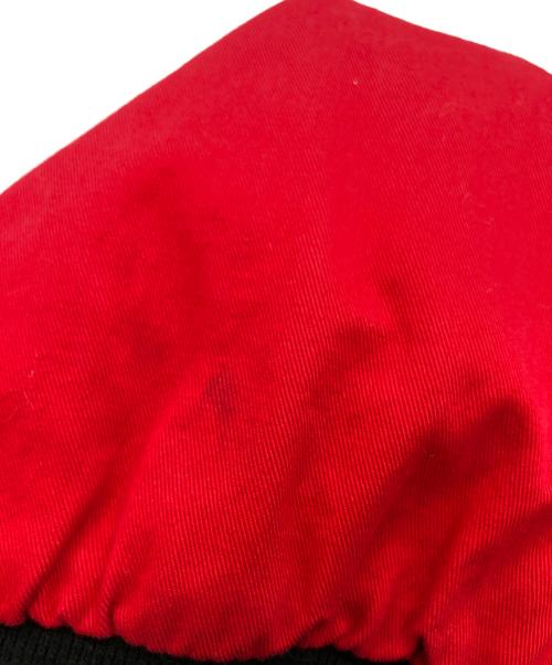 NO BRAND（ノーブランド）NO BRAND (ノーブランド) リバーシブルジャケット   レッド×ブラック サイズ:XXLの古着・服飾アイテム