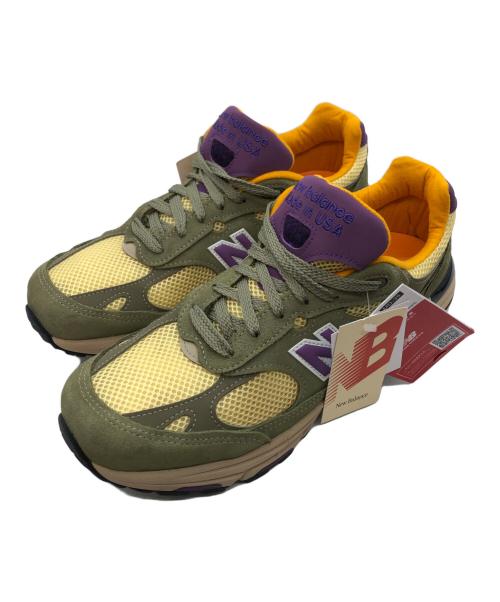NEW BALANCE（ニューバランス）NEW BALANCE (ニューバランス) Made in USA 993 イエロー×カーキ サイズ:28ｃｍ 未使用品の古着・服飾アイテム