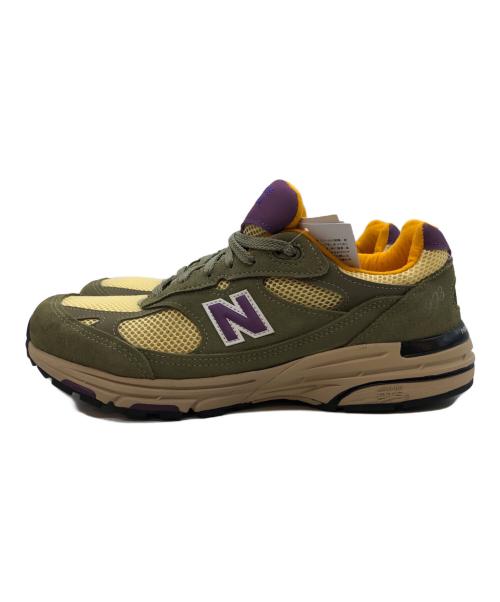 NEW BALANCE（ニューバランス）NEW BALANCE (ニューバランス) Made in USA 993 イエロー×カーキ サイズ:28ｃｍ 未使用品の古着・服飾アイテム