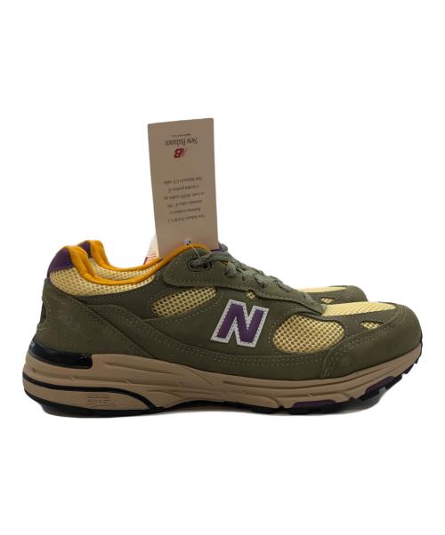 NEW BALANCE（ニューバランス）NEW BALANCE (ニューバランス) Made in USA 993 イエロー×カーキ サイズ:28ｃｍ 未使用品の古着・服飾アイテム