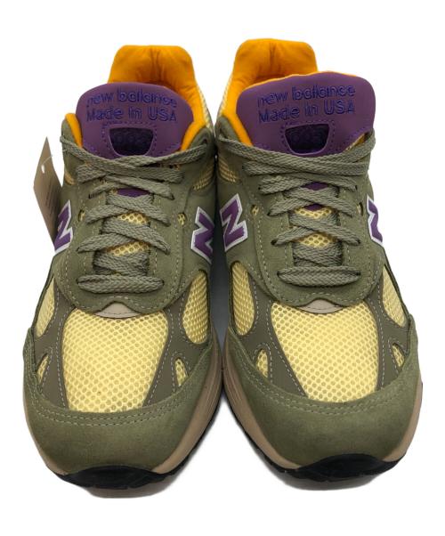NEW BALANCE（ニューバランス）NEW BALANCE (ニューバランス) Made in USA 993 イエロー×カーキ サイズ:28ｃｍ 未使用品の古着・服飾アイテム