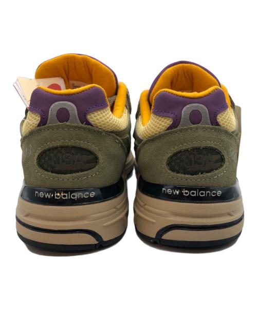 NEW BALANCE（ニューバランス）NEW BALANCE (ニューバランス) Made in USA 993 イエロー×カーキ サイズ:28ｃｍ 未使用品の古着・服飾アイテム