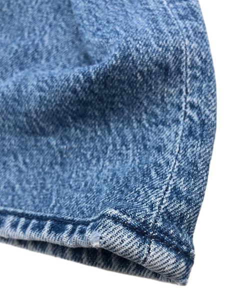 mother（マザー）mother (マザー) ワイドデニムパンツ ブルー サイズ:24の古着・服飾アイテム