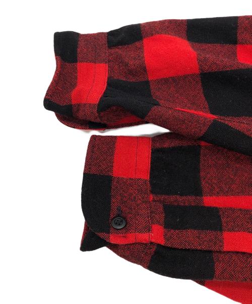 PENDLETON（ペンドルトン）PENDLETON (ペンドルトン) ブロックチェックシャツ レッド サイズ:Mの古着・服飾アイテム