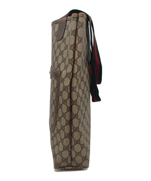 GUCCI（グッチ）GUCCI (グッチ) レザートートバッグ ベージュの古着・服飾アイテム