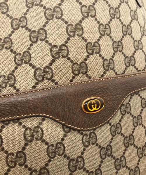 GUCCI（グッチ）GUCCI (グッチ) レザートートバッグ ベージュの古着・服飾アイテム