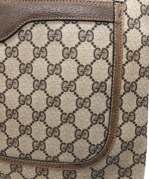 GUCCI（グッチ）GUCCI (グッチ) レザートートバッグ ベージュの古着・服飾アイテム