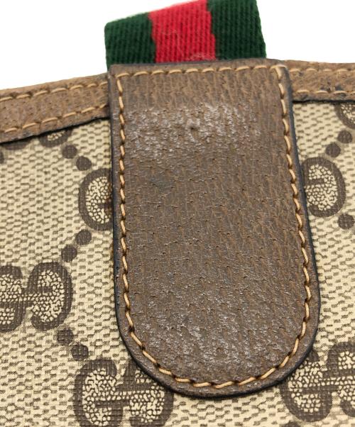GUCCI（グッチ）GUCCI (グッチ) レザートートバッグ ベージュの古着・服飾アイテム