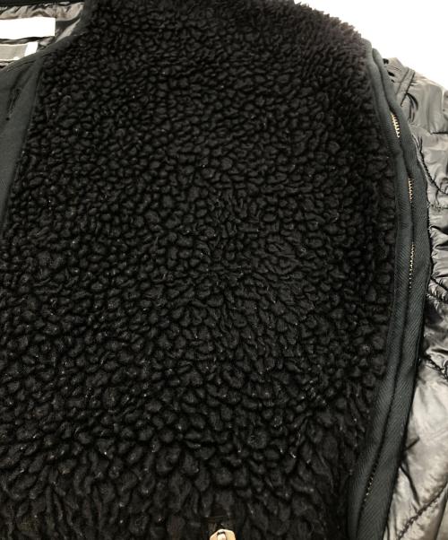 FACETASM（ファセッタズム）FACETASM (ファセッタズム) ZIPPER SHERPA QUILTED LINER JACKET ブラック サイズ:4の古着・服飾アイテム