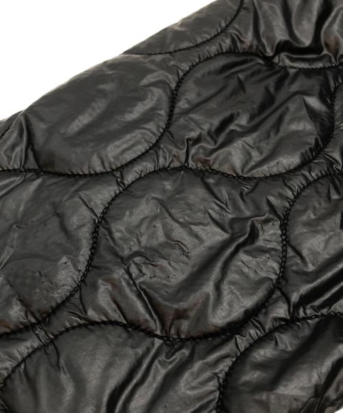 FACETASM（ファセッタズム）FACETASM (ファセッタズム) ZIPPER SHERPA QUILTED LINER JACKET ブラック サイズ:4の古着・服飾アイテム