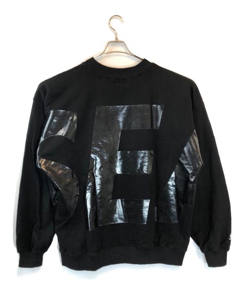 WIND AND SEA（ウィンダンシー）WIND AND SEA (ウィンダンシー) Full crew Neck ブラック サイズ:Lの古着・服飾アイテム
