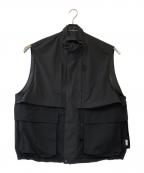 DAIWAダイワ）の古着「TECH LOGGER MOUNTAIN VEST」｜ブラック