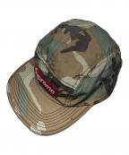 SUPREMEシュプリーム）の古着「REFLECTIVE CAMO CAP」｜オリーブ