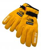 SUPREME×THE NORTH FACEシュプリーム×ザ ノース フェイス）の古着「RTG Fleece Glove」｜イエロー