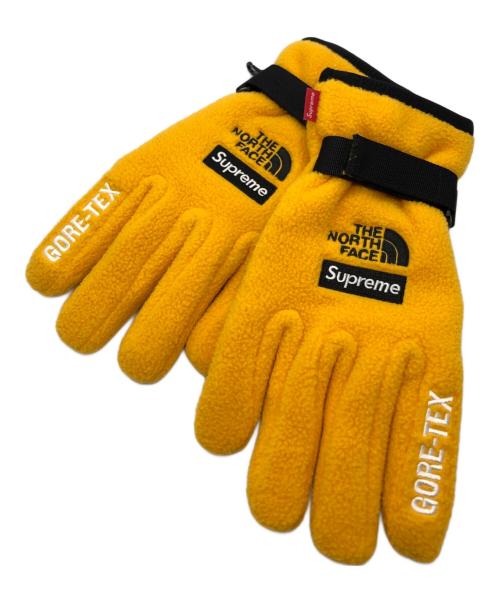 SUPREME（シュプリーム）Supreme (シュプリーム) THE NORTH FACE (ザ ノース フェイス) RTG Fleece Glove イエロー サイズ:Lの古着・服飾アイテム