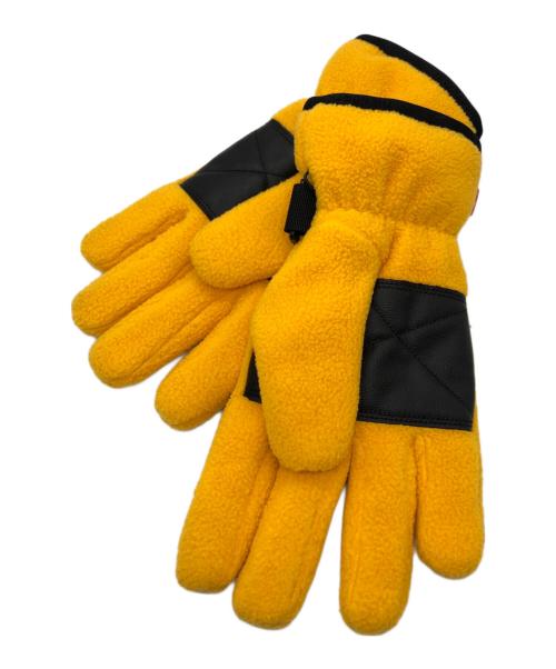 SUPREME（シュプリーム）Supreme (シュプリーム) THE NORTH FACE (ザ ノース フェイス) RTG Fleece Glove イエロー サイズ:Lの古着・服飾アイテム
