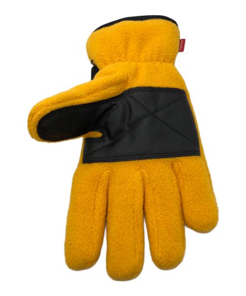 SUPREME（シュプリーム）Supreme (シュプリーム) THE NORTH FACE (ザ ノース フェイス) RTG Fleece Glove イエロー サイズ:Lの古着・服飾アイテム