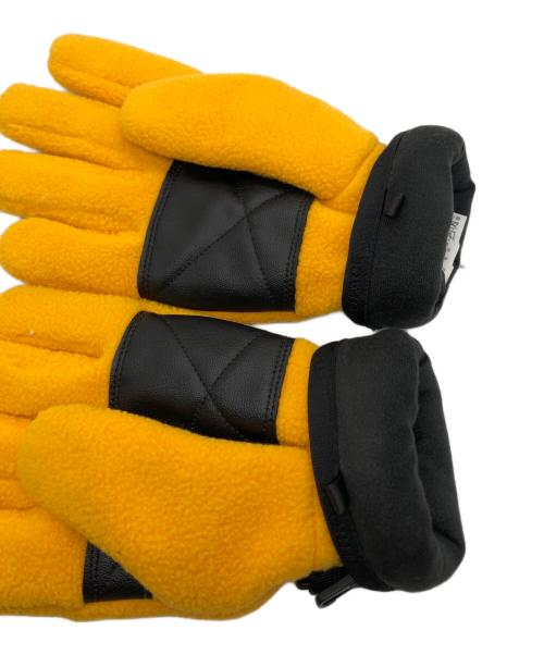 SUPREME（シュプリーム）Supreme (シュプリーム) THE NORTH FACE (ザ ノース フェイス) RTG Fleece Glove イエロー サイズ:Lの古着・服飾アイテム
