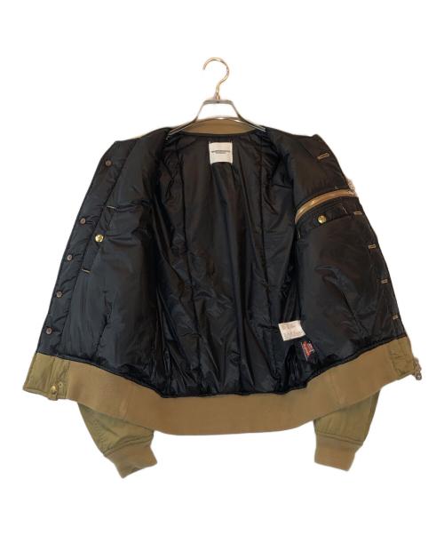TAKAHIROMIYASHITA TheSoloIst.（タカヒロミヤシタ ザソロイスト）TAKAHIROMIYASHITA TheSoloIst. (タカヒロミヤシタ ザソロイスト) The Soloist flight jacket type 1 ベージュ サイズ:46の古着・服飾アイテム