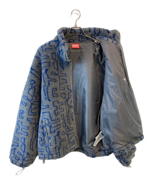DIESEL（ディーゼル）DIESEL (ディーゼル) ボアジャケット グレー サイズ:Sの古着・服飾アイテム