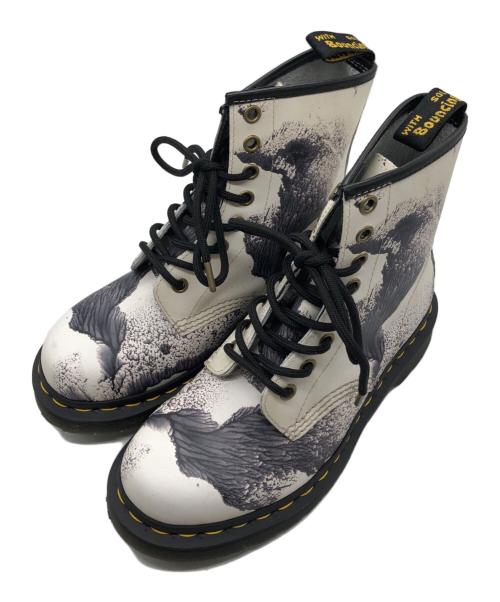 Dr.Martens（ドクターマーチン）Dr.Martens (ドクターマーチン) TETE DECAL 1460 グレー サイズ:UK3の古着・服飾アイテム
