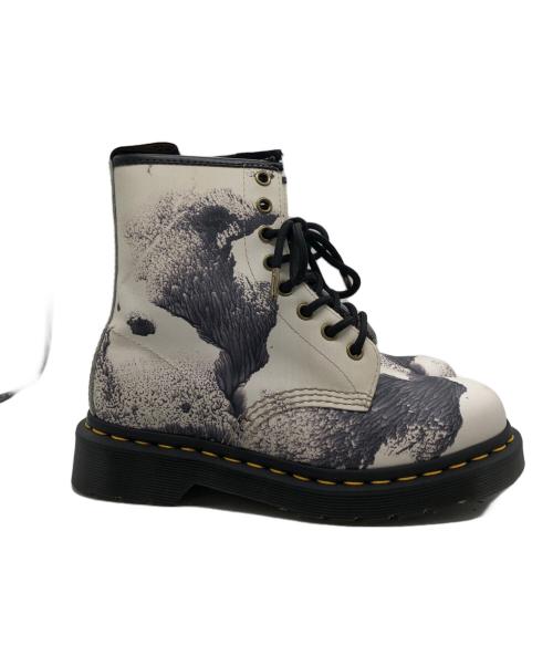 Dr.Martens（ドクターマーチン）Dr.Martens (ドクターマーチン) TETE DECAL 1460 グレー サイズ:UK3の古着・服飾アイテム