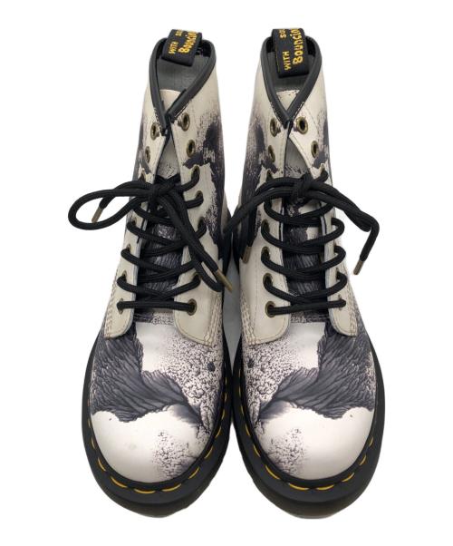 Dr.Martens（ドクターマーチン）Dr.Martens (ドクターマーチン) TETE DECAL 1460 グレー サイズ:UK3の古着・服飾アイテム