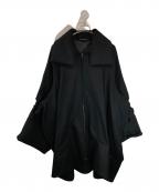 YOHJI YAMAMOTOヨウジヤマモト）の古着「ZIPPER COAT」｜ブラック
