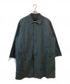 ATONエイトン）の古着「Air weather Balmacaan Coat」｜グリーン